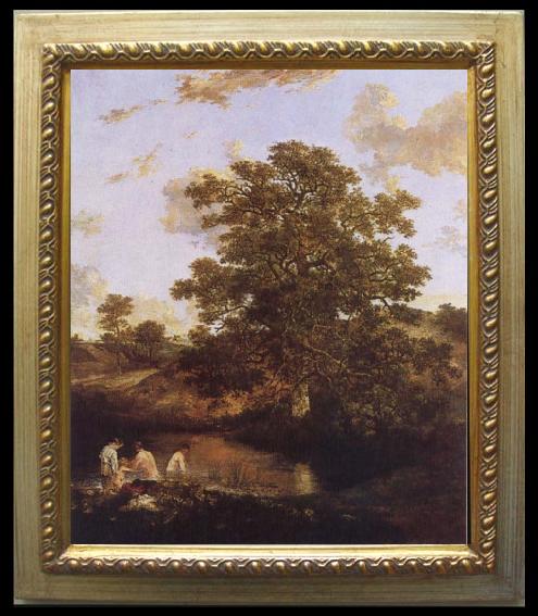 framed  John Crome The Poringland Oak, Ta099